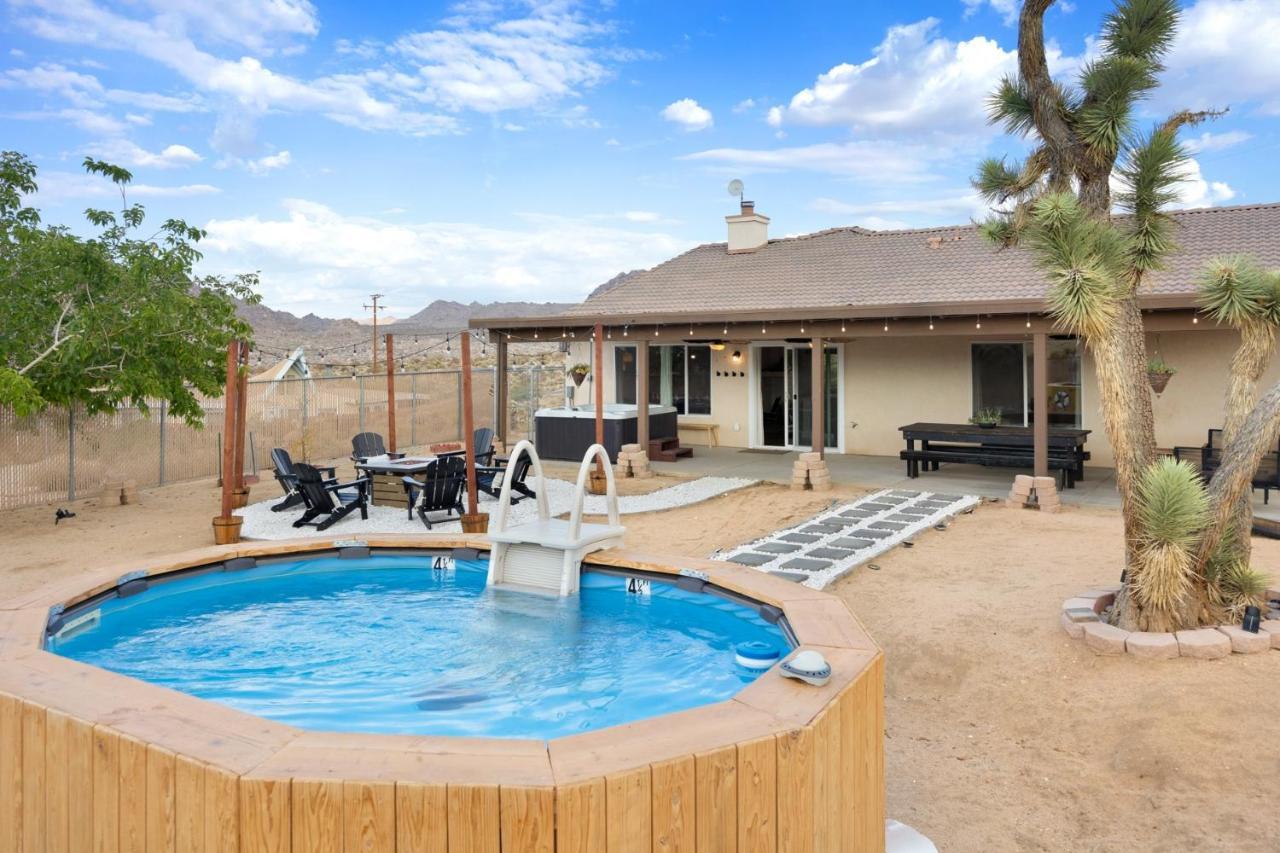 Alana House - Pool, Hot Tub, Bbq, Fire Pit And Walk To Hikes! Home Joshua Tree Ngoại thất bức ảnh