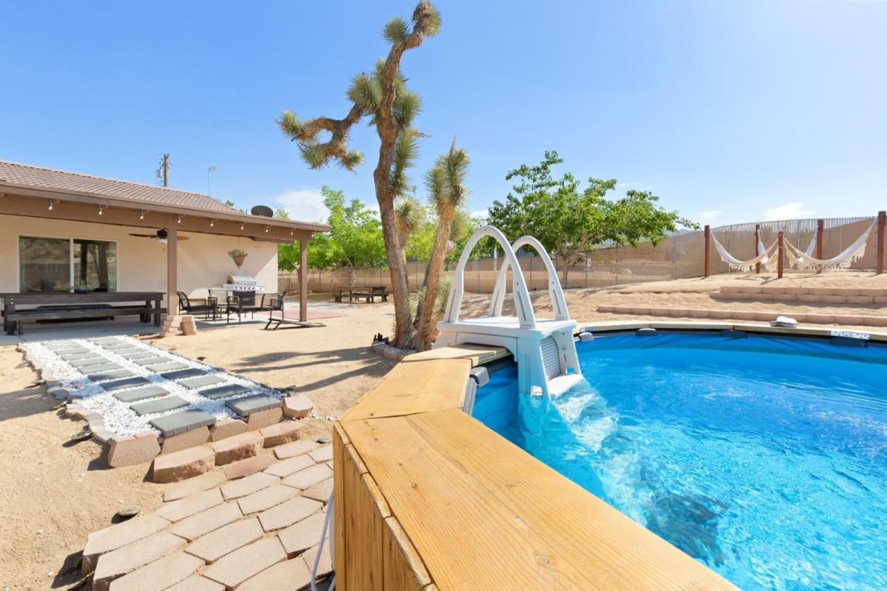 Alana House - Pool, Hot Tub, Bbq, Fire Pit And Walk To Hikes! Home Joshua Tree Ngoại thất bức ảnh